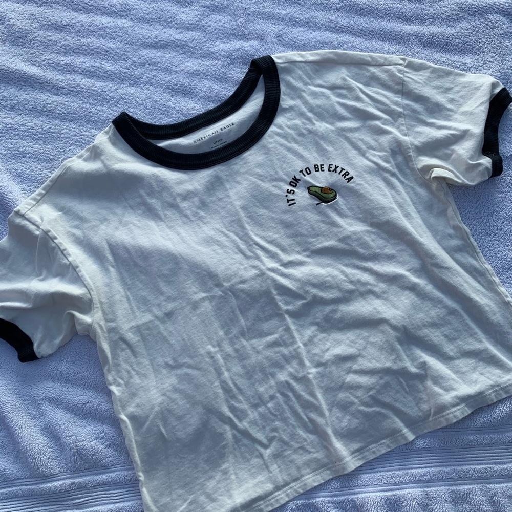 Crop top shirt size small